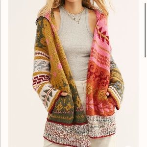 ISO‼️ FREE PEOPLE Canyon Vibes Cardi ⚠️